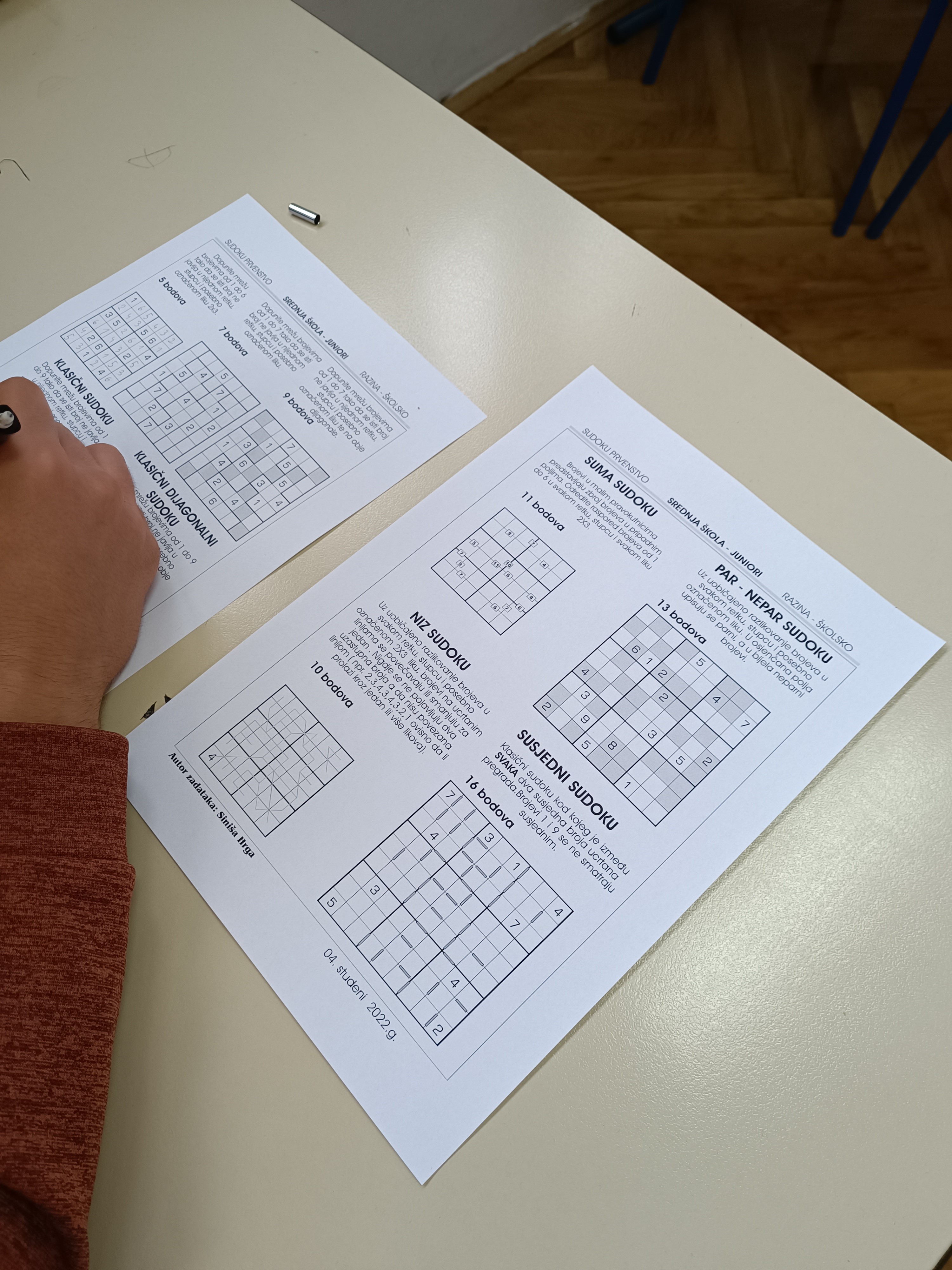 Sudoku natjecanje